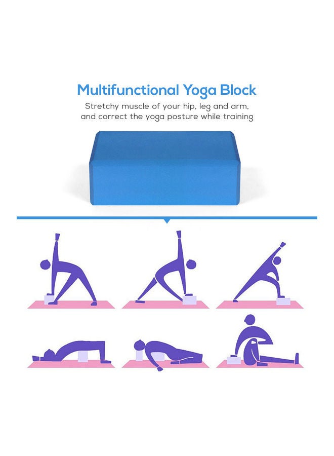 Generic 2-Piece EVA Yoga Block 23x15x8cm  - Image 4