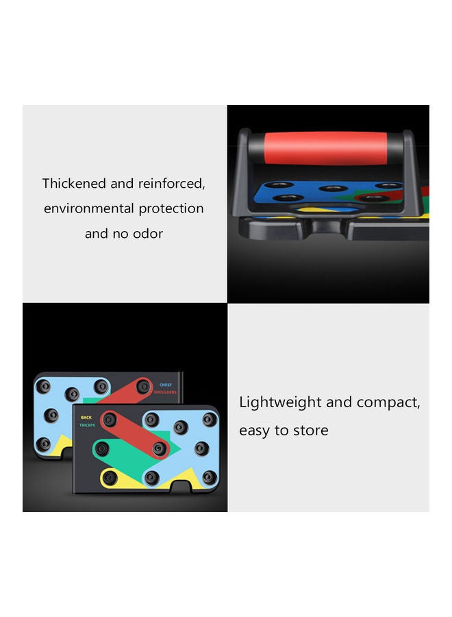 مجموعة ألواح متعددة الوظائف لممارسة رياضة الضغط من قطعتين 60x18سم - Image 5