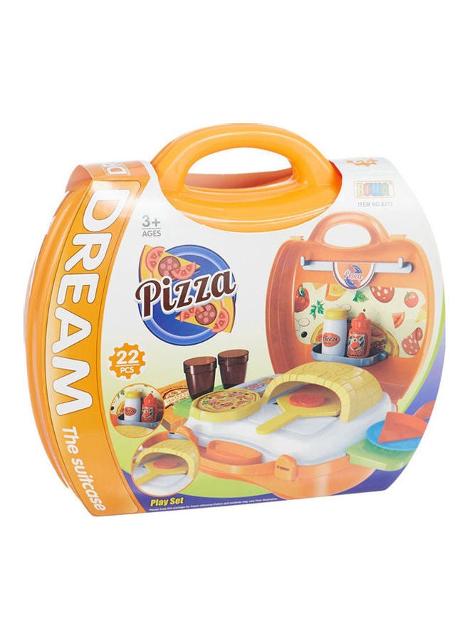 بوا Pizza Suitcase 8313 23.6cm - Image 1