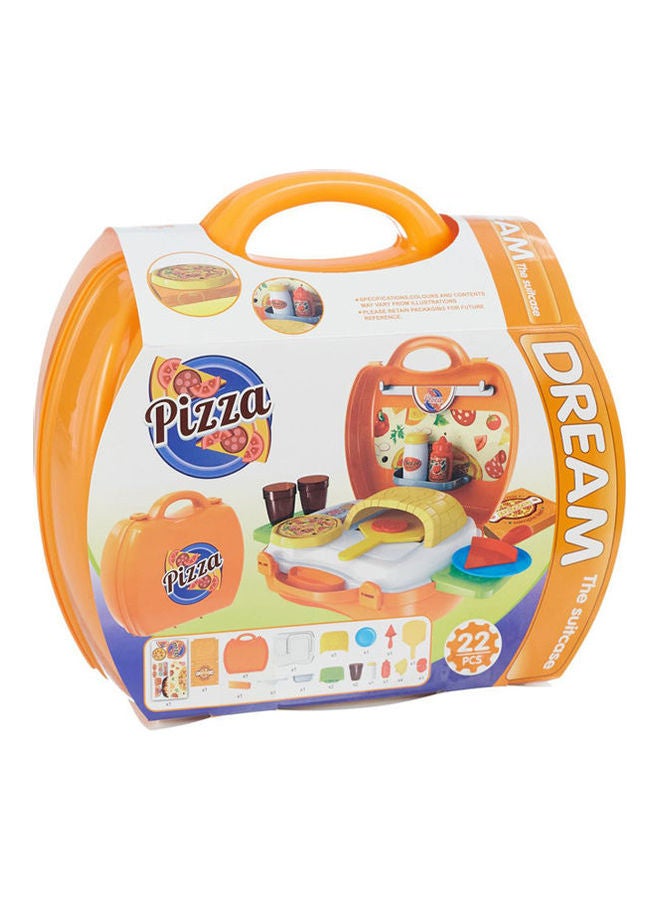 بوا Pizza Suitcase 8313 23.6cm - Image 2