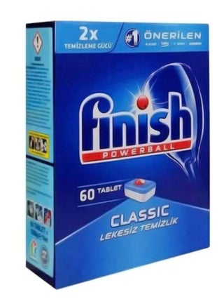 Set Of 60 Classic Everyday Clean Dishwasher Tabs Multicolour - v1614243181/N44161492A_1