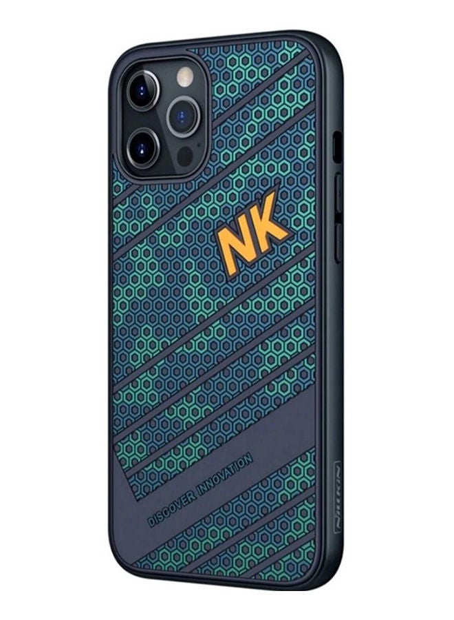 Nillkin Honeycomb 3D Textured Case Cover For Apple iPhone 12 Pro Max Blue/Green
