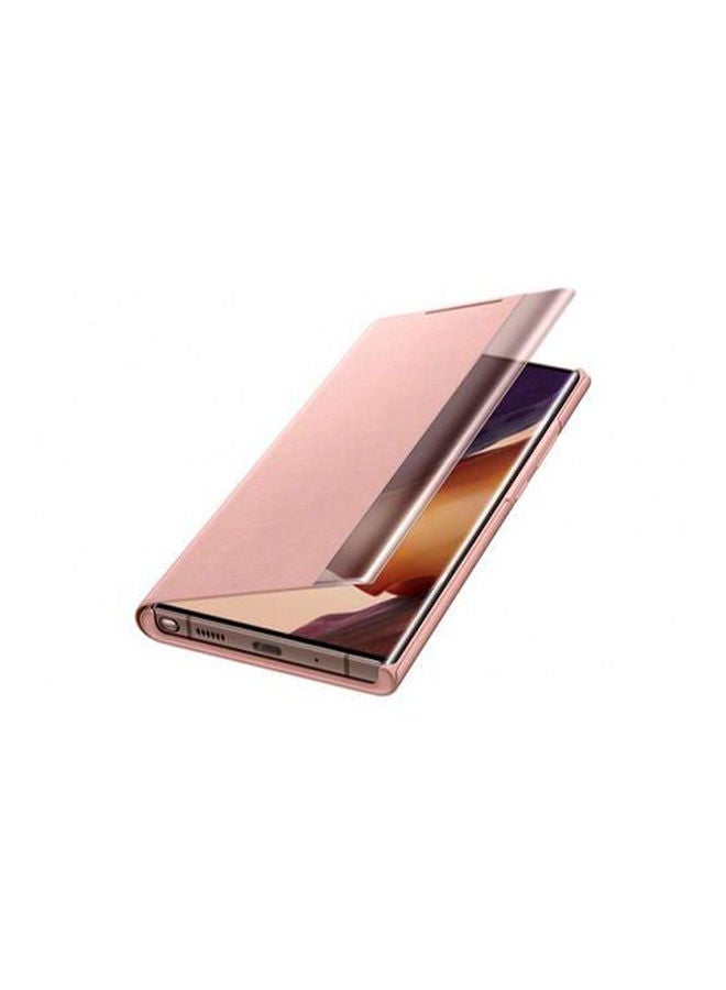 سامسونج غطاء حماية سمارت فيو لهاتف نوت 20 ألترا برونزي - Image 1