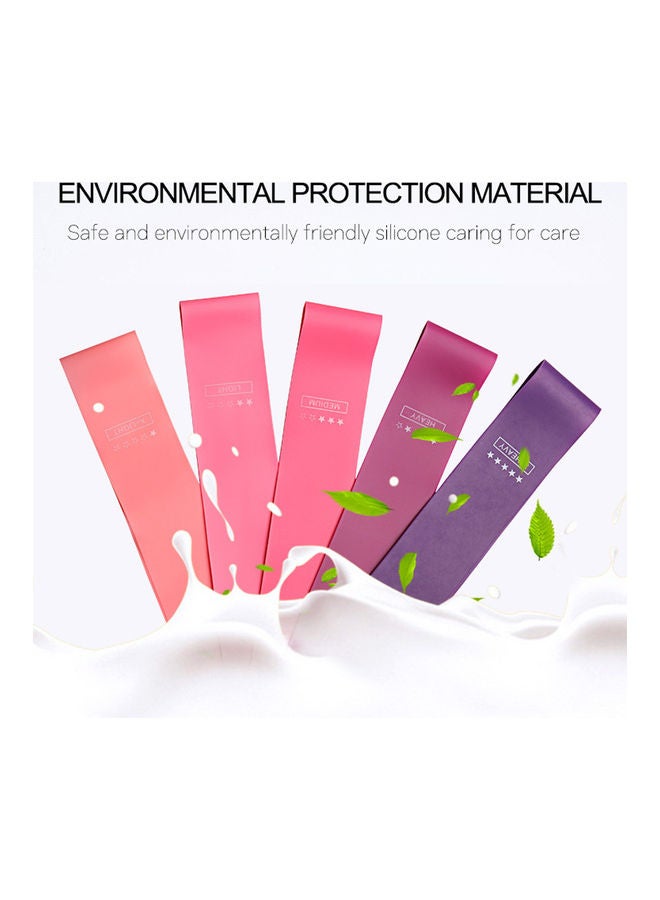 Generic 5-Piece Resistance Bands Set 600x50x0.8mm  - Image 4