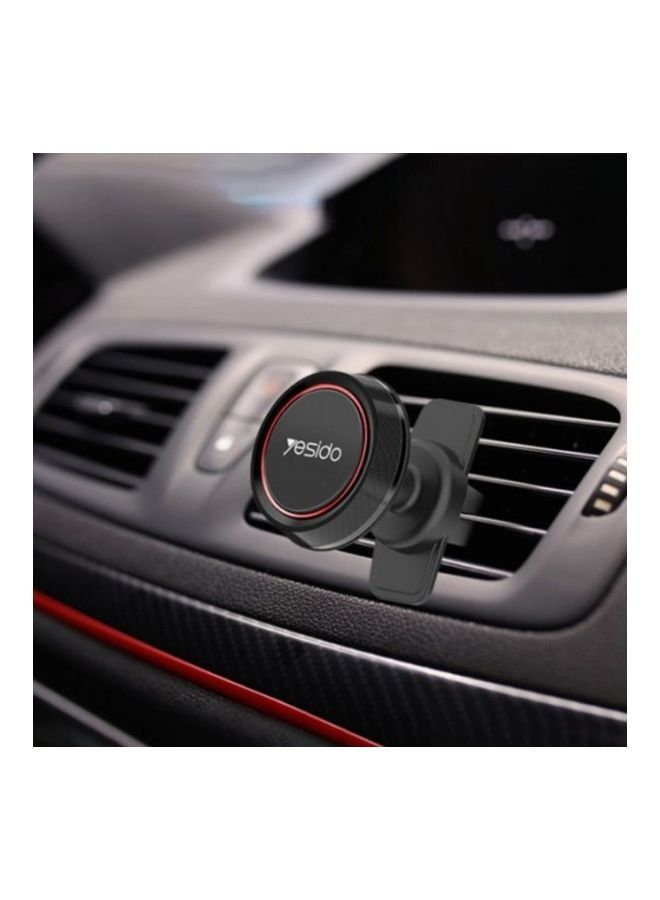 Yesido Air Vent Mobile Holder For Car Red/Black - Image 3