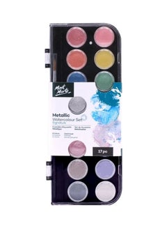 Metallic Water Color Multicolour