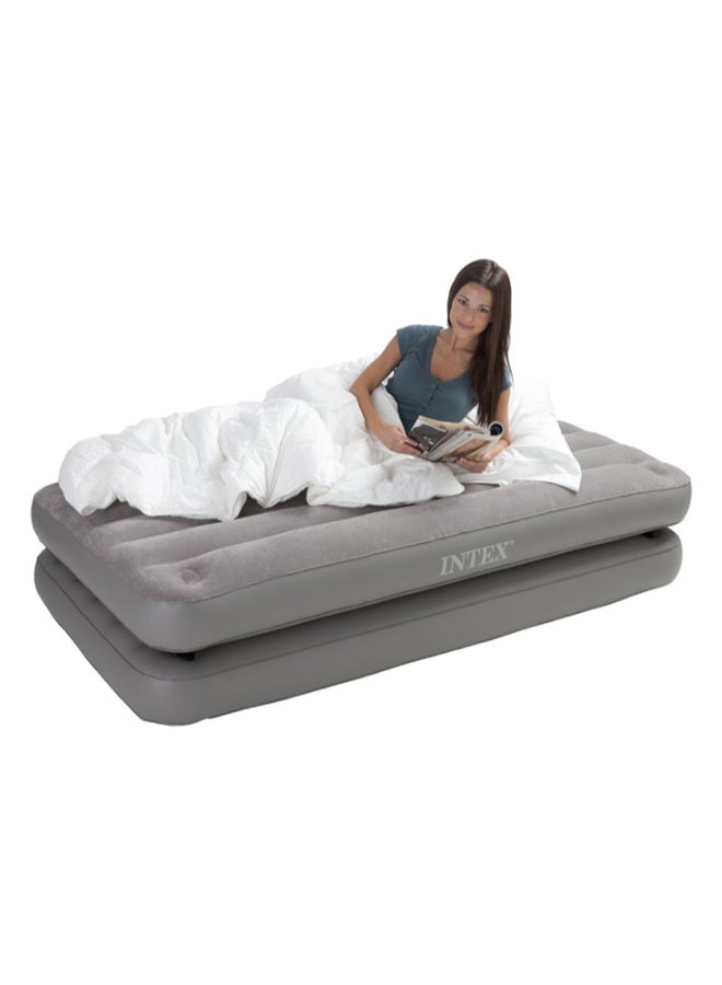 انتكس سرير هوائي كوين 2 في 1 رمادي - Image 2