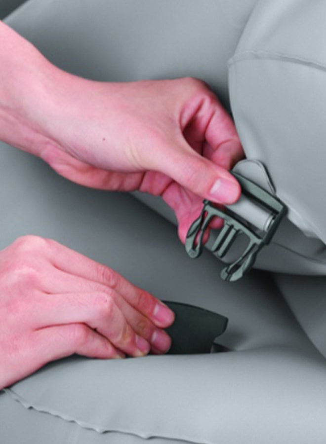 انتكس سرير هوائي كوين 2 في 1 رمادي - Image 3