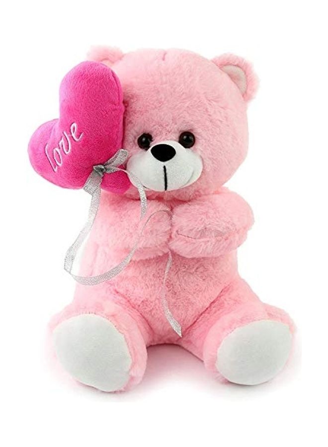 Tickles I Love You Balloon Heart Teddy Bear - Image 2