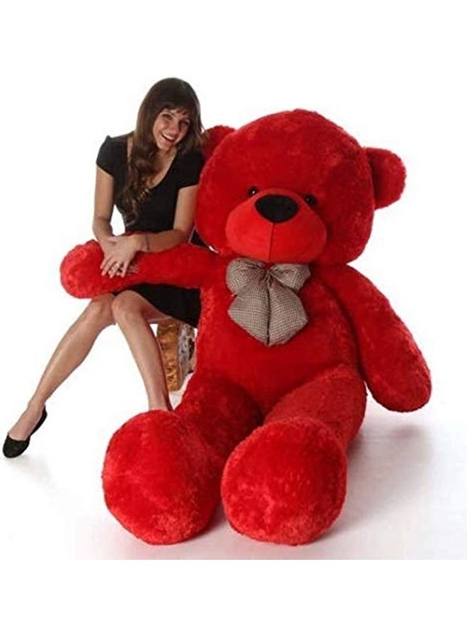CLICK4DEAL Cute Teddy Bear With Neck Bow 120cm