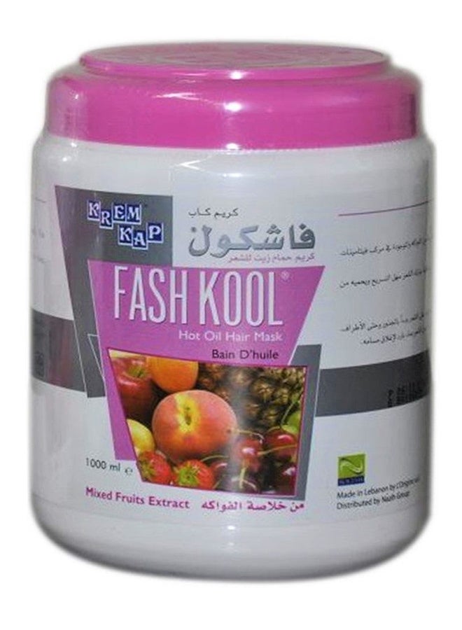 فاشكول - قناع للشعر بالزيت الساخن بخلاصة مزيج من الفواكة 1000ملليلتر - Image 1