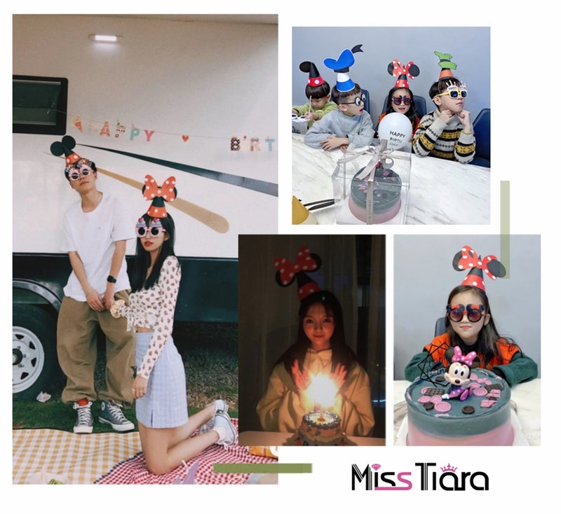 MissTiara 7-Piece Cute Handmade Baby Birthday Hat  - Image 4