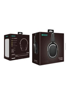 SODO Use Bluetooth 5 Dual Mode Wireless Headphone Black/silver  - Image 3