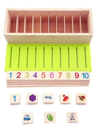 Wooden Creature Sorting Math Intelligence Learning Toy YPZ1974 - v1614246577/N35104185A_1