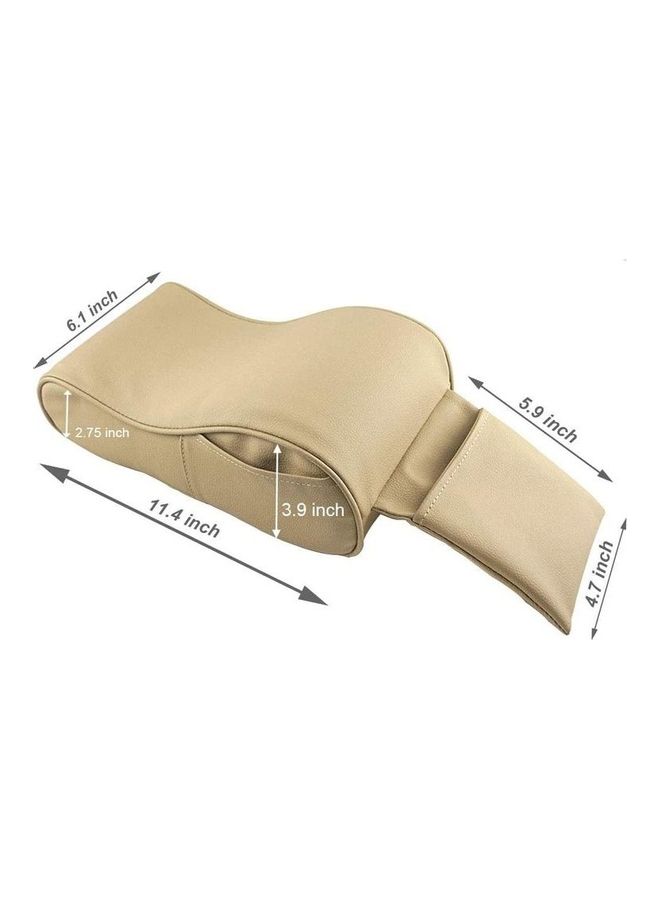 Car Center Console Armrest Pad With Storage Pockets - Image 3