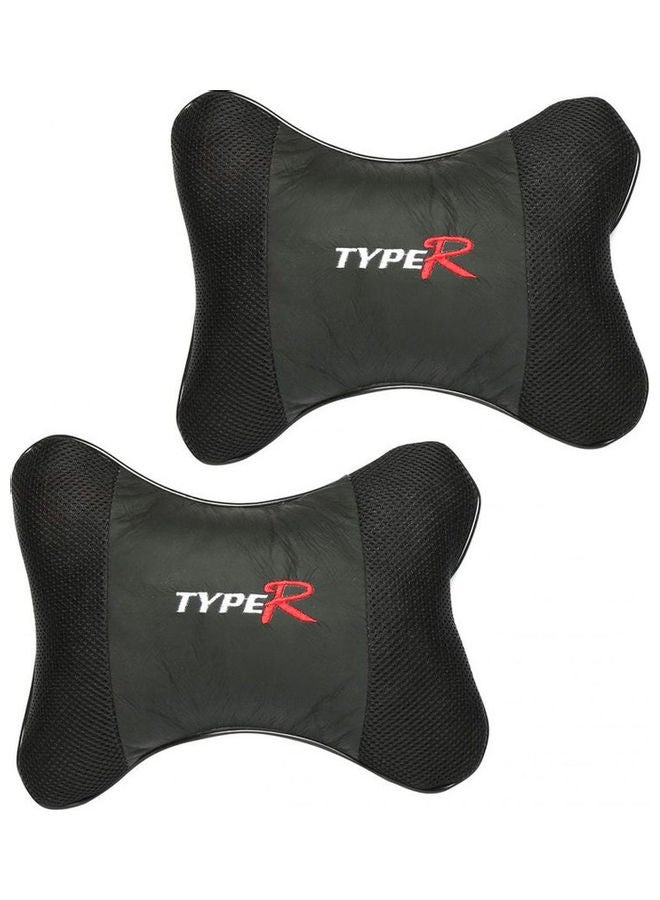 Typer 2-Piece Type-R Car Headrest Cushion Set - Image 2