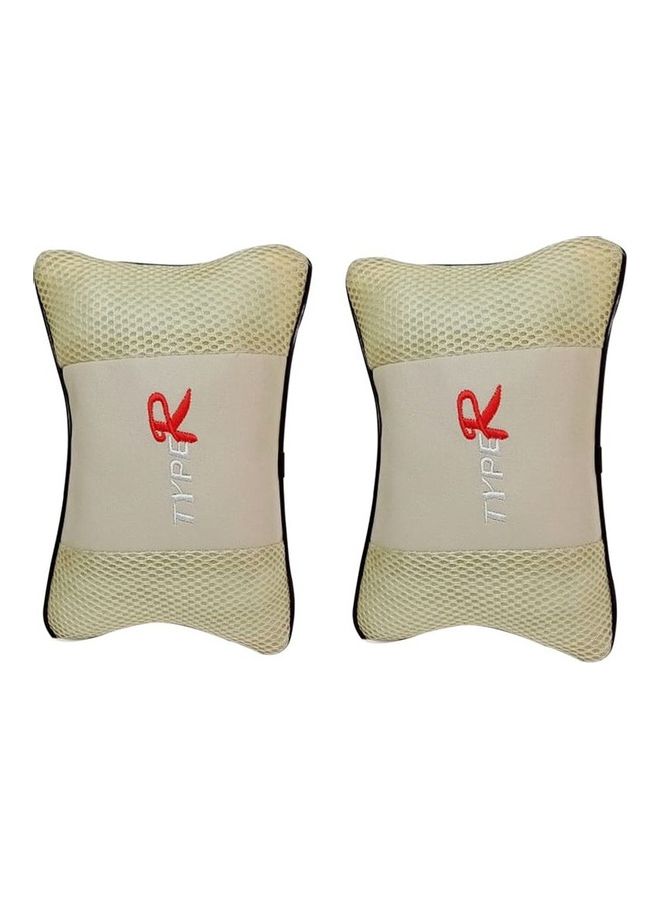 Typer 2-Piece Universal Car Seat Headrest Cushion - Image 2
