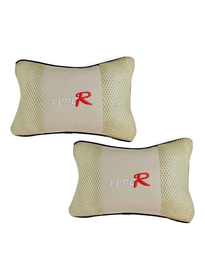 Typer 2-Piece Universal Car Seat Headrest Cushion - Image 3
