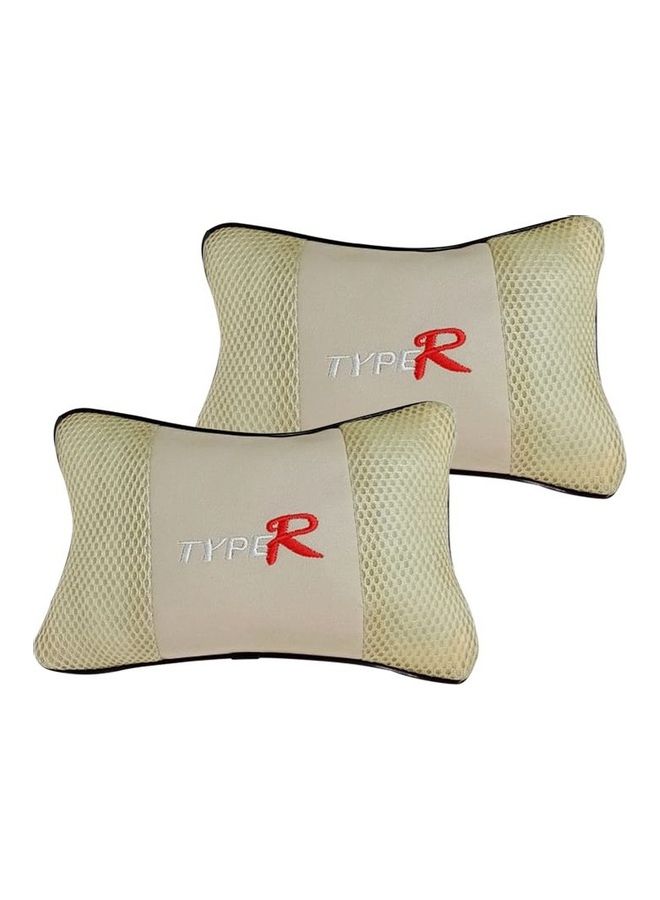 Typer 2-Piece Universal Car Seat Headrest Cushion - Image 1