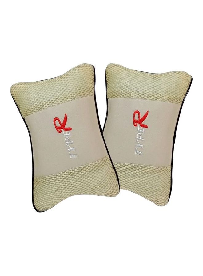 Typer 2-Piece Universal Car Seat Headrest Cushion - Image 4