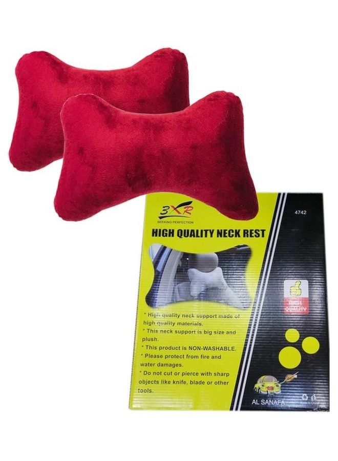 3 اكس ار وسادة رقبة لمقعد السيارة مكونة من قطعتين - Image 1