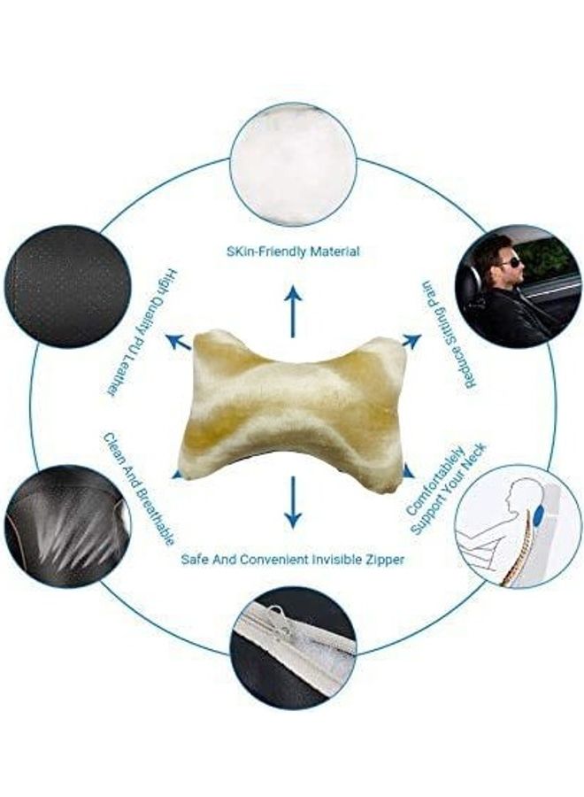 3XR - 2-Piece Car Seat Neck Pillow - Image 1