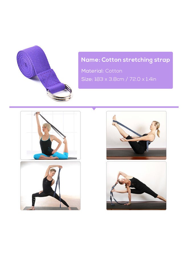 Generic EVA Yoga Block With Strap 23x15cm  - Image 3