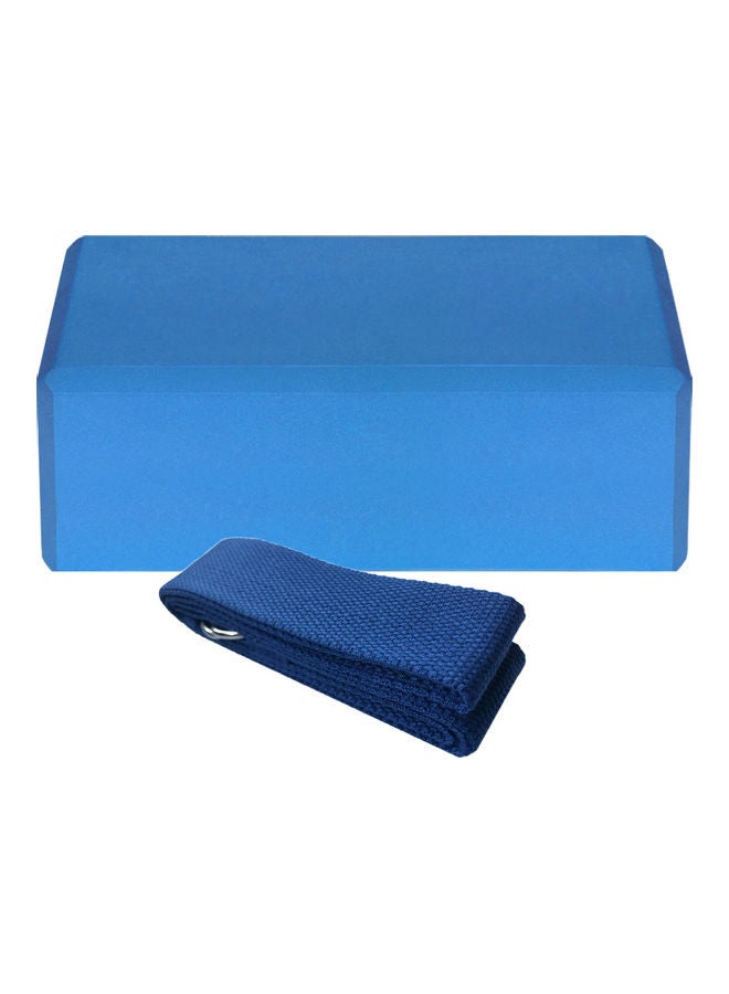 Generic EVA Yoga Block With Strap  - Image 1