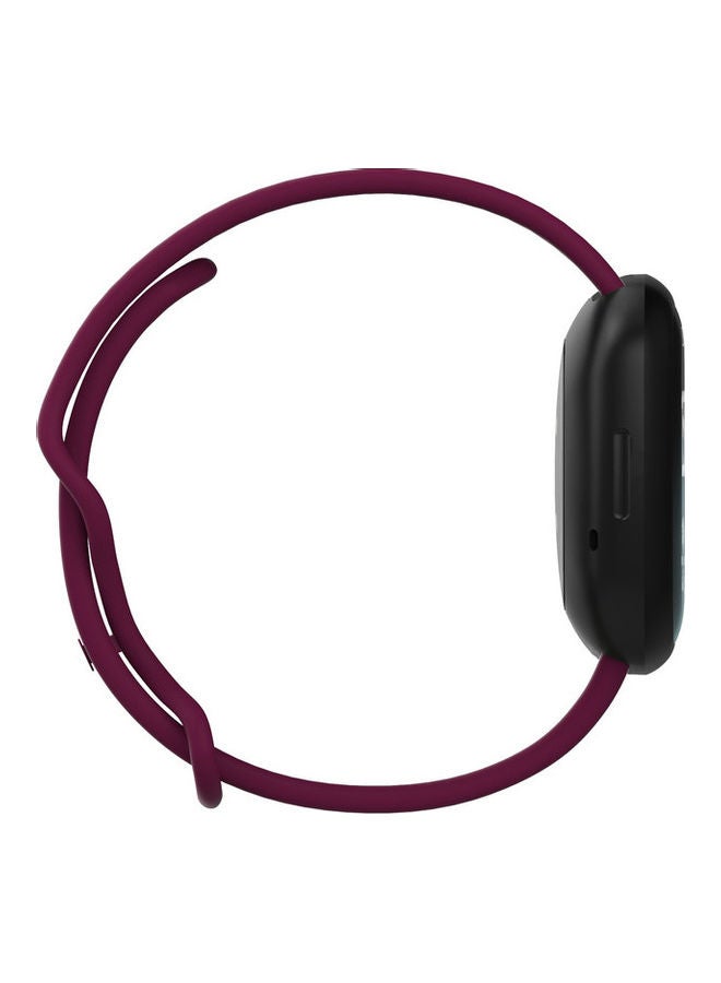 FITME Silicone Replacement Band for Fitbit Versa 3/ Fitbit Versa 4/Fitbit Sense/ Fitbit Sense 2 Watch Rosewood - Image 5