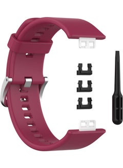 FITME Replacement Band For Huawei Watch Fit Claret  - Image 3