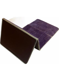 Generic Foldable Prayer Mat And Backrest Purple 109 x 52cm  - Image 4