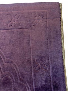 Generic Foldable Prayer Mat And Backrest Purple 109 x 52cm  - Image 5