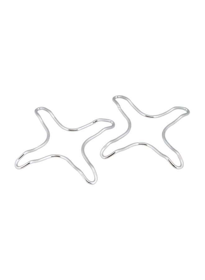 Prestige 2-Piece Stove Reducers 12x12cm Silver  - Image 1