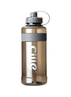 Beauenty Large Capacity Sports Water Bottle Brown/Grey 2Liters  - Image 1