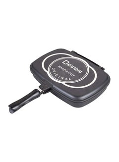 DESSINI Double Grill Pan Black/Silver 44cm  - Image 2