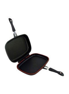 DESSINI Double Grill Pan Black/Silver 44cm  - Image 3
