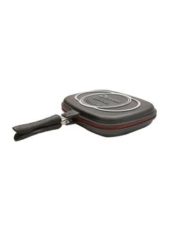 DESSINI Double Grill Pan Black/Silver 44cm  - Image 4