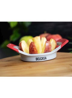 DELCASA Stainless Steel Apple Cutter White/Red  - Image 5