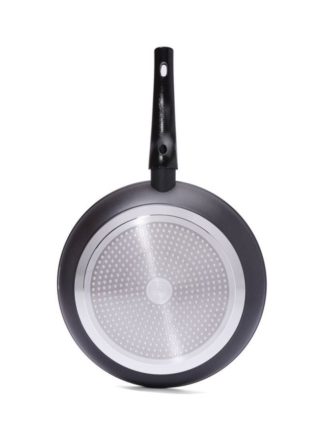 بيرجنر مقلاة أوريون من الألومنيوم المانع للالتصاق والمشكل بالطرق مع قاعدة مناسبة لمواقد الحث رمادي 30سم - Image 2