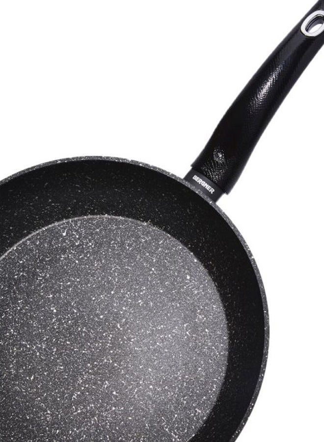 بيرجنر مقلاة أوريون من الألومنيوم المانع للالتصاق والمشكل بالطرق مع قاعدة مناسبة لمواقد الحث رمادي 30سم - Image 4