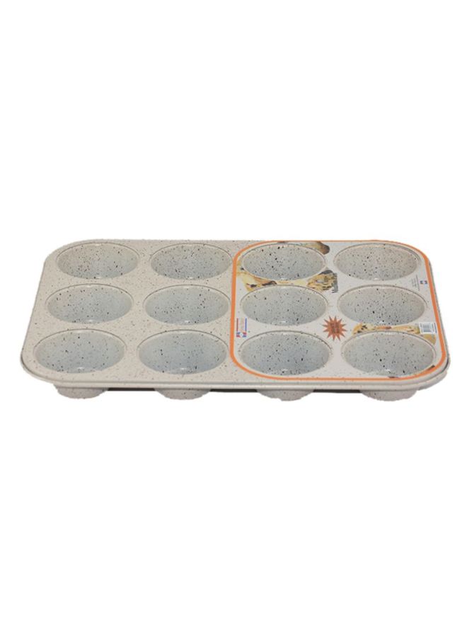 Homemaker Granite12 Cup Muffin Pan Grey