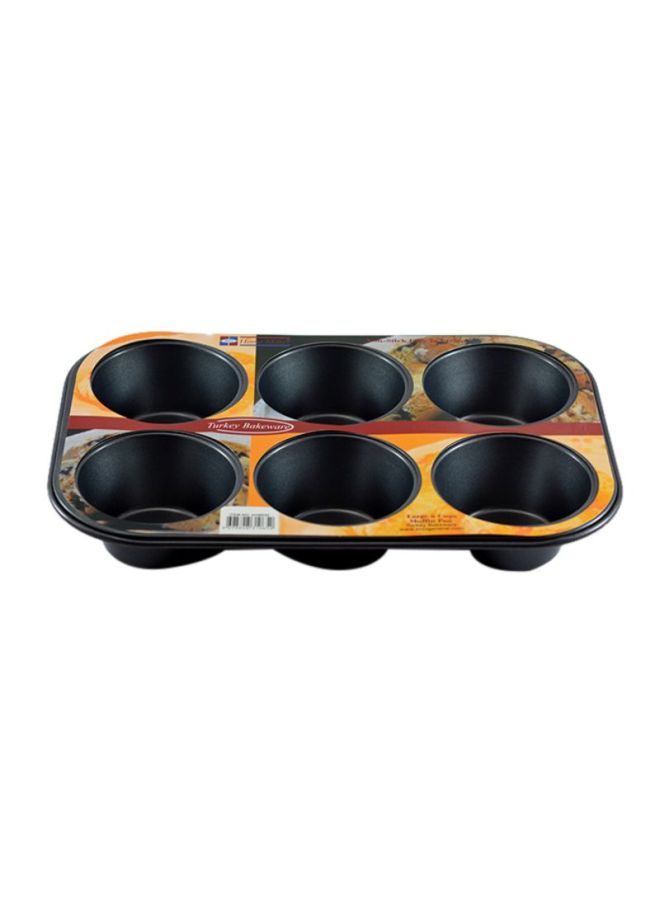 Homemaker 6 Jumbo Cup Muffin Pan 13.25x8.6inch 