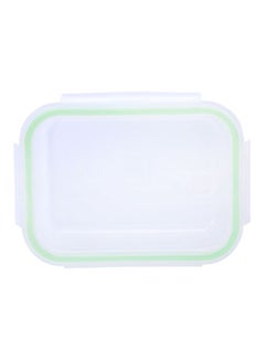 Royalford BRS Rectangle Glass Airtight Container Multicolour - Assorted Colour 370ml  - Image 3