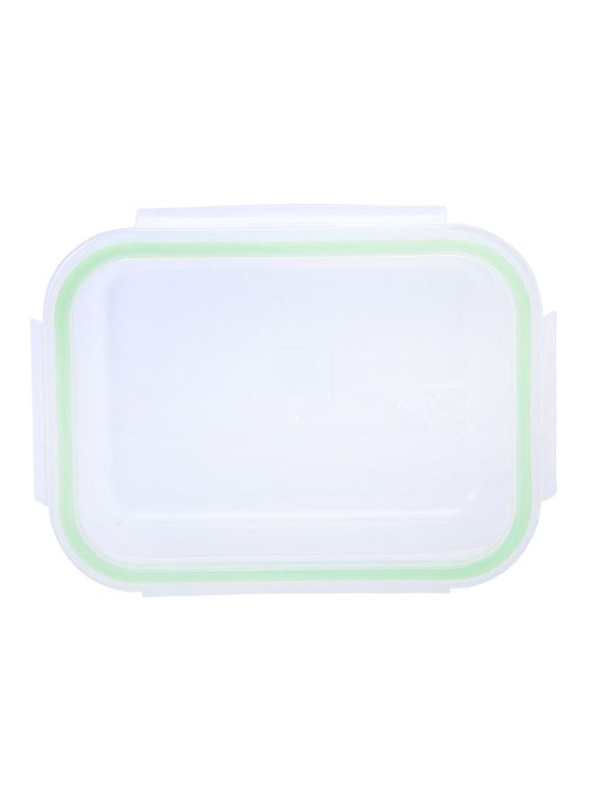 Royalford - BRS Rectangle Glass Airtight Container Multicolour - Assorted Colour 370ml - Image 1