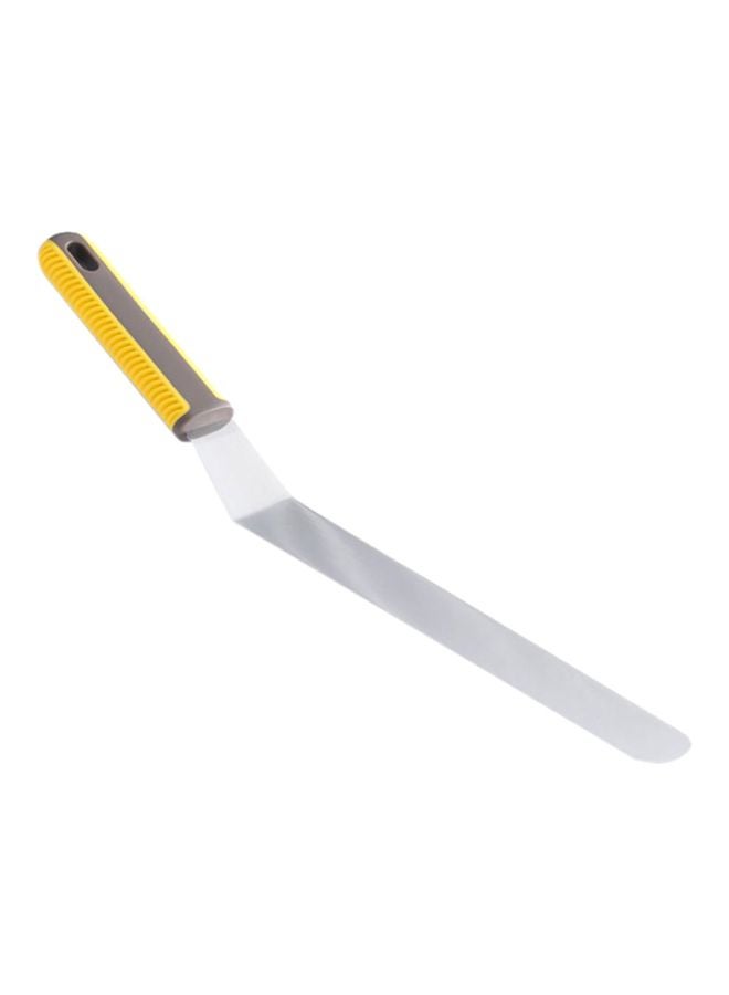 Big S/S Spatula Silver/Yellow