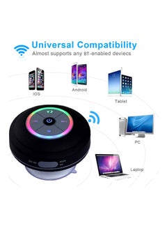 Generic Mini Wireless BT Waterproof Speaker Black  - Image 2