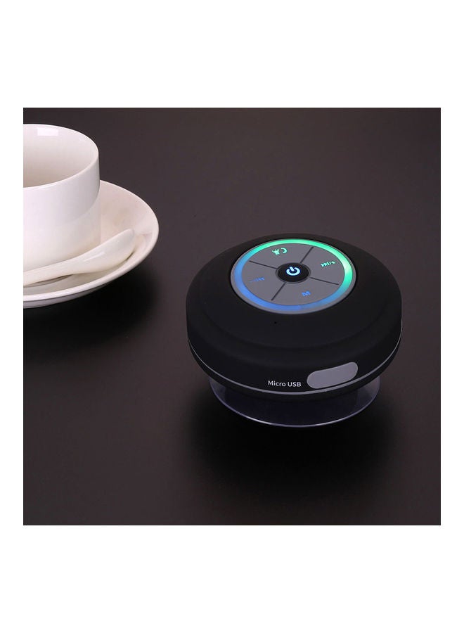 Mini Wireless BT Waterproof Speaker Black  - Image 3