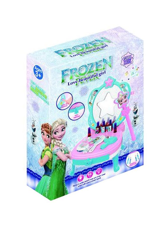 مجموعة لعب طاولة أدوات التجميل بتصميم مستوحى من فيلم Frozen 30سم - v1614255139/N41055748A_3