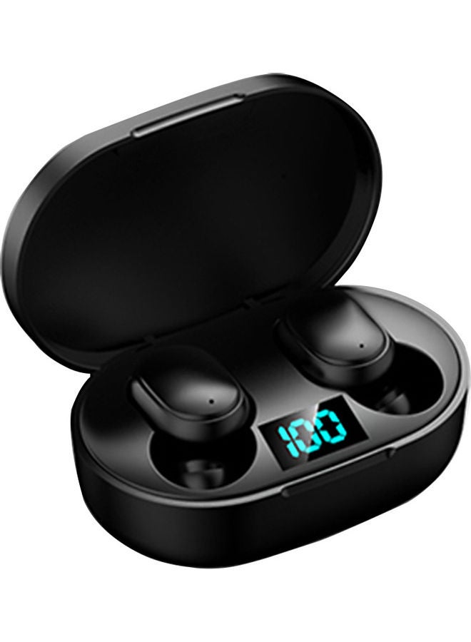 Generic E6S Bluetooth 5.1 Earphones Black  - Image 1