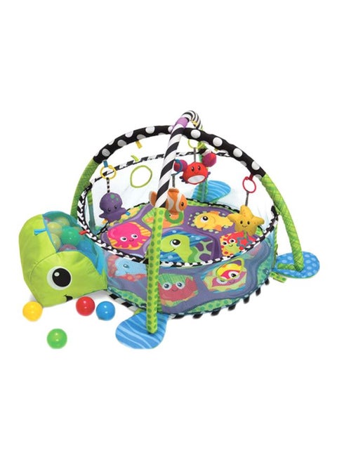 Grow-With-Me Activity Gym Playmat And Sensory-Stimulating Ball Pit For Kids 96 x 69 x 54cm